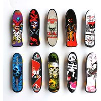 10Pcs Creative Fingerboard Toy Finger Skateboard Cool Gadgets For Kids Regalos Cumpleaños Niños Para Invitados