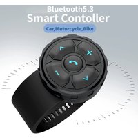 Wireless Bluetooth 5.3 Remote Controller IPX6 Waterproof Wireless Controller for Bicycle Motorcycle Car for iPhone Android Devic