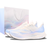 POIZON Li Ning Red Hare 9 PRO Running Shoes Unisex Low Top Blue/White