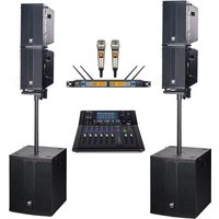 Full Set Professional Audio Outdoor Speakers Sound System Powerful Line Array Speaker for Church
