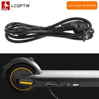 US /UK /EU Plug Battery Charge Cable For Ninebot MAX G30 G30D /LP/LE G65 G2 Electric Scooter Power Charging Line