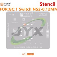 Amaoe GC1 BGA Reballing Stencil Template For Switch2 NS2 Game Chip Integrated Network Steel Mesh GMLX30-A1 CP10359AT MAX77851S