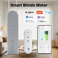 Tuya Wifi Automatic Electric Roller Shutter Zigbee Smart Blind Motor App Control Curtain Driver with Alexa & Google Assistant