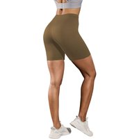 Plus Size Women's Super Soft Biker Shorts High Stretchy No See Through Workout Running Yoga Athletic Gym Fitness Pants