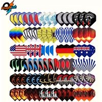 MuqiNush 90pcs Dart Flights Assortment-30 Unique Designs for All Types of Darts,for Professional and Recreational Players