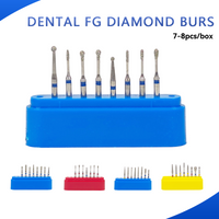 Dental Diamond Burs Drill FG 1.6mm for High Speed Handpiece Composite Cavity Crown Minimally Invasive Preparation Polishing Kit