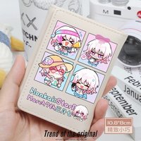 miHoYo Honkai Star Rail Anime Fashion Surrounding March 7th Kafka Clara BaiLu Homunculus Wallet Short Version Schoolgirls Gifts
