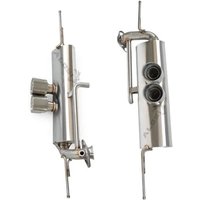 For Mercedes Benz SMART 1.0T W451 2008-2015 High-end stainless steel exhaust cat back high performance sports car muffler