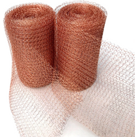 Pure Copper Mesh Woven Filter Sanitary Food Grade for Distillation Moonshine Home Brew Beer