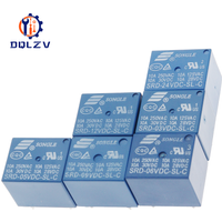 Relay SRD-05VDC-SL-C SRD-24VDC-SL-C SRD-12VDC-SL-C SRD-12VDC-SL-A 3V 5V 12V 24V 48V 10A 250VAC 5PIN 4PIN Relays Relais