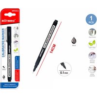 "Pack of 1, 0.1mm Ultra-Fine Technical Pen, Black Waterproof Liner Pen. Specialized for Art Drawing, Manga Inking, and Engineeri