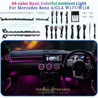 Right-hand Drive Car Basic Ambient Light for Mercedes benz A-Class W177 CLA C118 Upgrade Install Car Interior Lighting System