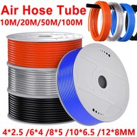 10m meters Pneumatic Air Hose Plastic Tube 4mm 6mm 8mm 10mm 12mm Air Hose Tube Pneumatic Tube Polyurethane Tubing