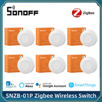 SONOFF SNZB-01P Zigbee Wireless Switch Button Smart Scene Switch Smart Home Control Via EWeLink Alexa Google Smartthings Alice