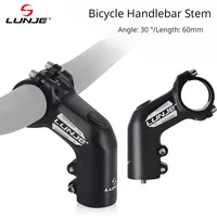 AliExpress Ultralight Bicycle Handlebar Stem 30 Degrees 31.8mm Mtb Stem Aluminum Alloy Bike Handlebar Spare Parts for Bicycle