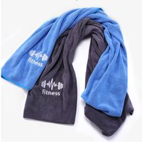 1 Pc Sports Towel Gym Towel Pad Bath Quick-Drying Water Absorption Running Basketball Outdoor Camping & Travel Microfiber Towel