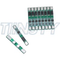 10pcs 1S 3.7V 3A li-ion BMS PCM battery protection board pcm for 18650 lithium ion li battery