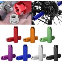 AliExpress NONE 2Pcs Bike Pegs,Black Aluminum Alloy Foot Peg Fit 3/8