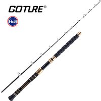 Goture Max Pull 46kg Slow Jigging Rod 1.8M 2.1M Fuji Guide Ring Ocean Boat Fishing Rod 400# 500# Strong Hard Spinning Sea Pole