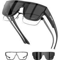 AliExpress kapvoe KAPVOE New Fitover Sunglasses UV400 Protection Over Glasses Wearers Oversized Square Goggles Men Women Cycling Running Glasses