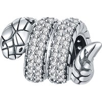 925 Sterling Silver Stylish retro snakes Beads Charm Charms Bracelets Women DIY Jewelry Gift