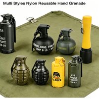 Reusable Impact Resistant Tactical Grenade Dummy Model Outdoor Team Battle Cosplay Decor Prop -A9