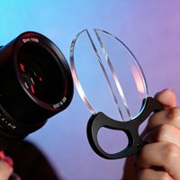HandHeld FX Filter Split Diopter Filter Kaleidoscope Prism Special Effects Lens Filter Camera Photography Accessories DSLR