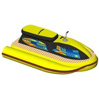 Portable Inflatable Electric Jet Ski Boat Water Sports Games Swimming Pool Children's Floating Toys Adult Electric Water Rides