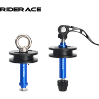 Bike Chain Keeper Holder MTB Road Bicycle Washing Cleaning Chain Fixer Tensioner Tool With Quick Release Barrel Shaft Frame