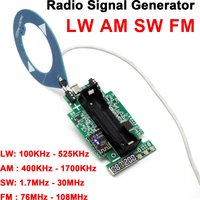 Digital LW AM SW FM Radio Signal Generator 4-Band Medium short wave FM transmitter Bluetooth Antenna Repair Calibration receiver