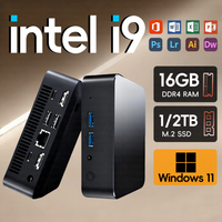 2026 Windows 11 intel i9 MINI PC Intel Core i9 10980HK/Core i3 6100U MINI Host 16GB DDR4 2048GB SSD WIFI 6 BT5.2 Gaming MINI PC