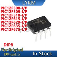 5/PCS New PIC12F629-I/P PIC 12F629 12F629 PIC12F675 12F675 PIC12F508 12F508 PIC12F635 12F635 12F509 12F510 12F615 -I/P DIP-8