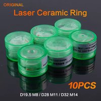 Original Raytools Laser Lens Ceramic Ring D19.5 M8 D32 M14 D28 Body Nozzle Holder Ring for Fiber Cutting Head BT220 BM114 BMH109