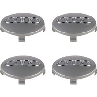 4Pcs 60MM 61MM 68MM 69MM 4B0601170 Car Styling Wheel Center Cap Hub Covers For Audi A3 A4 A5 A6 A7 A8 S4 S6 TT Accessories
