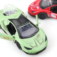 (Bagged) 1.36 Simulation Alloy Pullback Racing Car, Super Cool Colors, The Best Birthday Gift for a Boy.