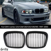 MAGICKIT pour E39 série 5 525/528/530/535/540/M5 1997-2003 2 x calandre avant (gauche et droite) accessoires de voiture ABS