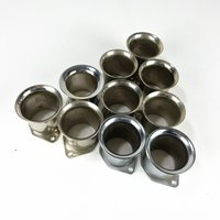 10pcs Velocity Stacks Trumpets forWEBER DCOE IDF 45mm Air Horns Ram Tubes Dellorto Solex fajs EMPI