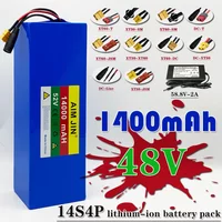 AliExpress aimjin 18650 14S4P 52V 14000mAh Rechargeable Lithium battery pack 1500W for Balance Car, Bike, Scooter High capacity cell