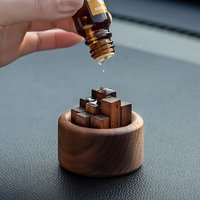Creative Wooden Diffuser Wooden Stick Aromatherapy Dispenser Home Aromatherapy Diffuser Decorative Essential Oil Container