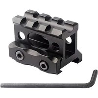 1 Inch Height Red Dot Scope Riser Rail Mount Light Weight Bracket For Hunting Flashlight Optics