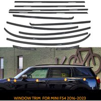 For Mini Cooper Clubman F54 4 Door 2016-2024 Exterior Window Strip Trim Gloss Black Seal Molding Styling Deocration Weatherstrip