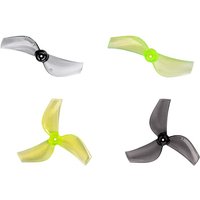 GEMFAN 35mm S-3 Three-Blade Propeller Design for Indoor Tiny Whoop Drones 35mm S-2 Two-Blade Propeller