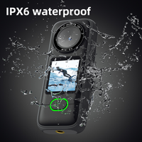 F3 4K WiFi Action Camera Ultra HD Waterproof Touch Screen, Mini Sports Cam Travel Motorcycle Riding Dash Cam Bodycam Recorder