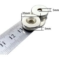 20x5-5mm Small Circular Magnets For Home Refrigerators, Offices DIY 20*5-5