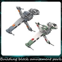 New MOC Star Battle Series Mini B-Wing Starfighter Sets Model Technology Building DIY Block Creative For Kids Popular Toy Gift