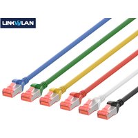 (5pcs/Pack) RJ45 Network Ethernet Cables Cat 6 SFTP Patch Cord Cable 0.25m/0.5m/1m/1.5m/2m/3m/5m 6 Colors Shielded