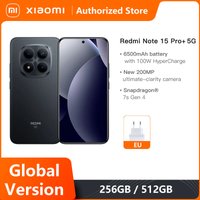 Phone Xiaomi Global Version Mobile Phones Redmi Note 15 Pro+ 5G Snapdragon® 7s Gen 4 NFC 6.83" CrystalRes AMOLED display 6500mAh