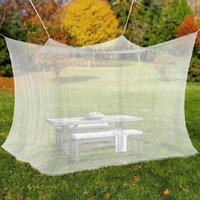 Large Camping Mosquito Net - Easy Setup, Portable & Breathable, Drawstring Closure, Sturdy for Outdoor Patio, Backyard, Picnic