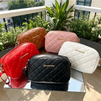 2026 Tassel Women's Small Crossbody Bag Trend Diamond Grid Embroidery Camera Women's Shoulder Bag Fashion Chain Crossbody Bag