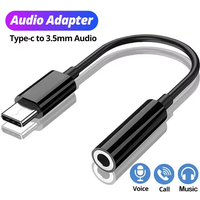 USB Headphone Connector Adapter Type C To 3.5mm Earphone Jack Audio Cable Adapter for Huawei Mate 30 P30 Xiaomi Android Phone